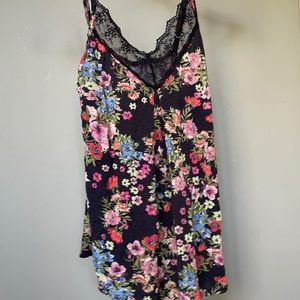 floral tank top